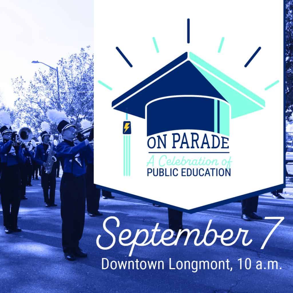 On parade on September 7 in downtown Longmont.